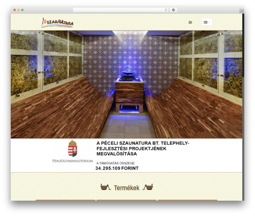 WordPress theme theme - szaunatura.hu