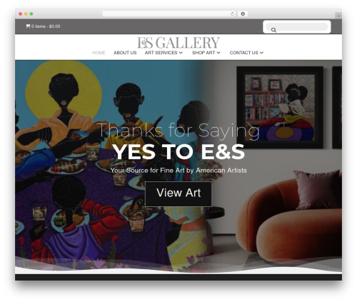 Wp menu cart pro WordPress plugin - eandsgallery.com