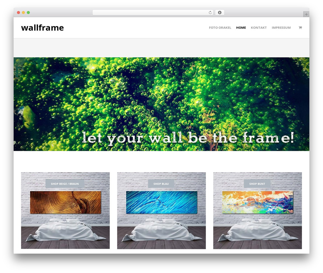 Create WordPress theme - wallframe.net