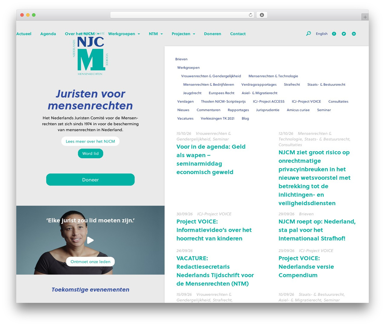 NJCM WordPress theme - njcm.nl
