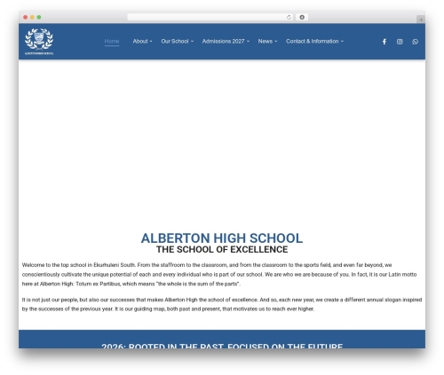 Maintenance coming soon redirect animation WordPress plugin - www.albertonhighschool.co.za