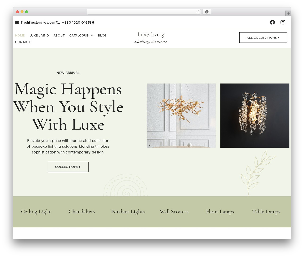 Theme WordPress Hello Elementor - luxelightingsolutions.com