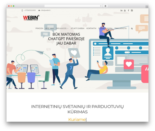 Parallax_video_backgrounds_vc WordPress plugin - webin.lt