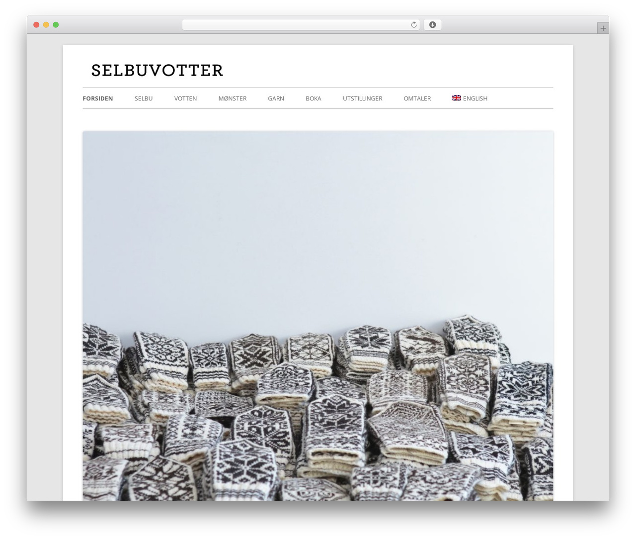 Tiny Framework WordPress theme - selbuvotter.net