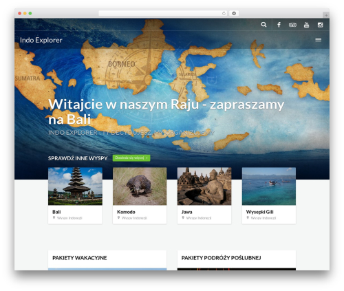WordPress theme Go Explore! - indo-explorer.pl
