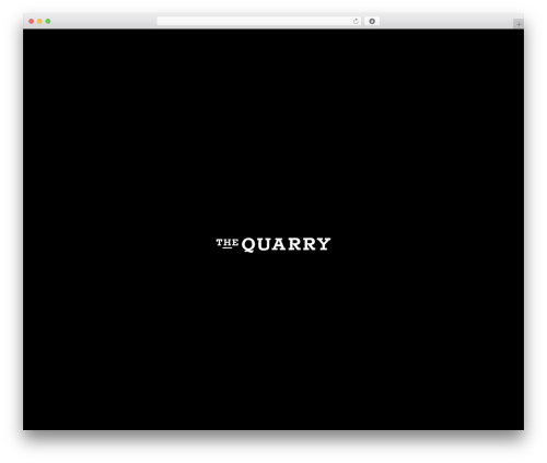 Your Theme WordPress theme - the-quarry.co.uk