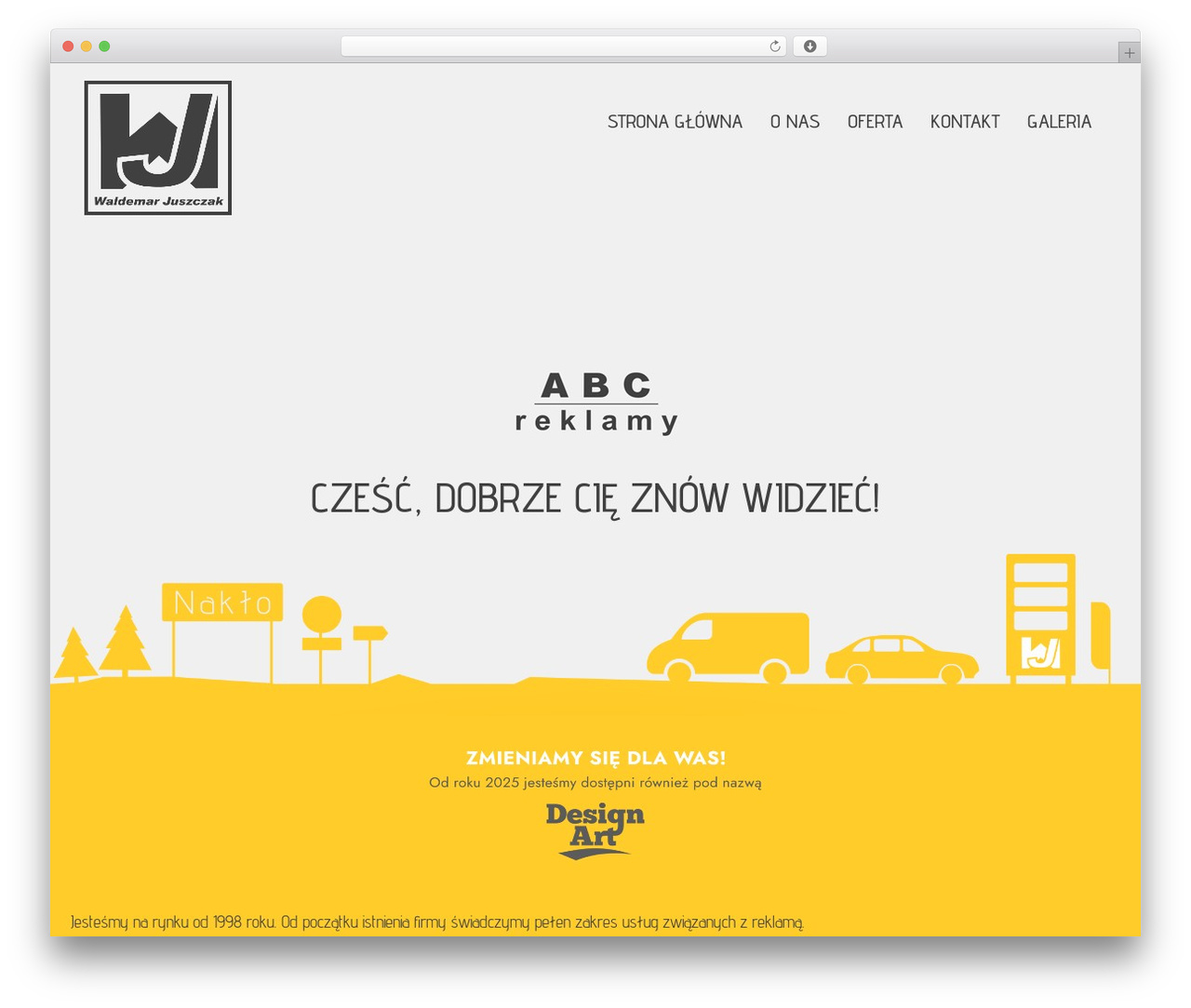 abc WordPress theme - abcreklamy.info