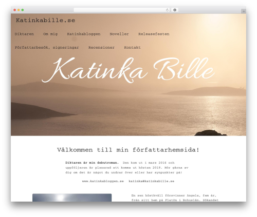Briefcase WordPress theme - katinkabille.se