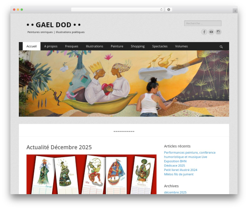 SpiderCalendar (spider-event-calendar) free WordPress plugin - gaeldod.fr