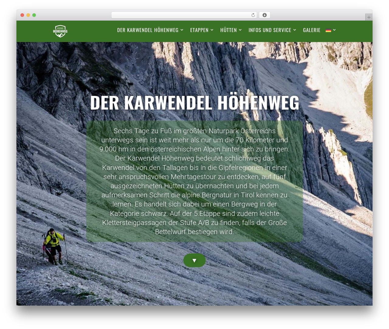 Divi WordPress theme - karwendel-hoehenweg.at