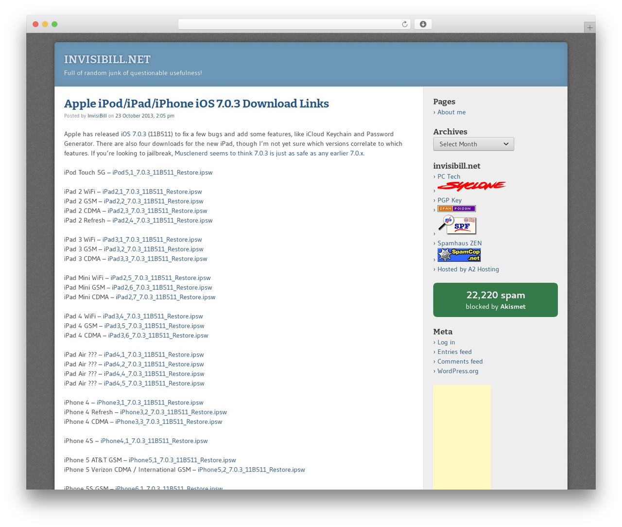 F2 WordPress theme - invisibill.net F2 WordPress theme - invisibill.net