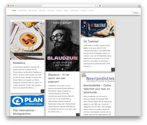 Theme WordPress Pinbin - ronald-giphart.nl Theme WordPress Pinbin - ronald-giphart.nl