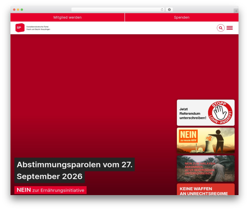 WordPress theme Hello Elementor - sp-kreuzlingen.ch