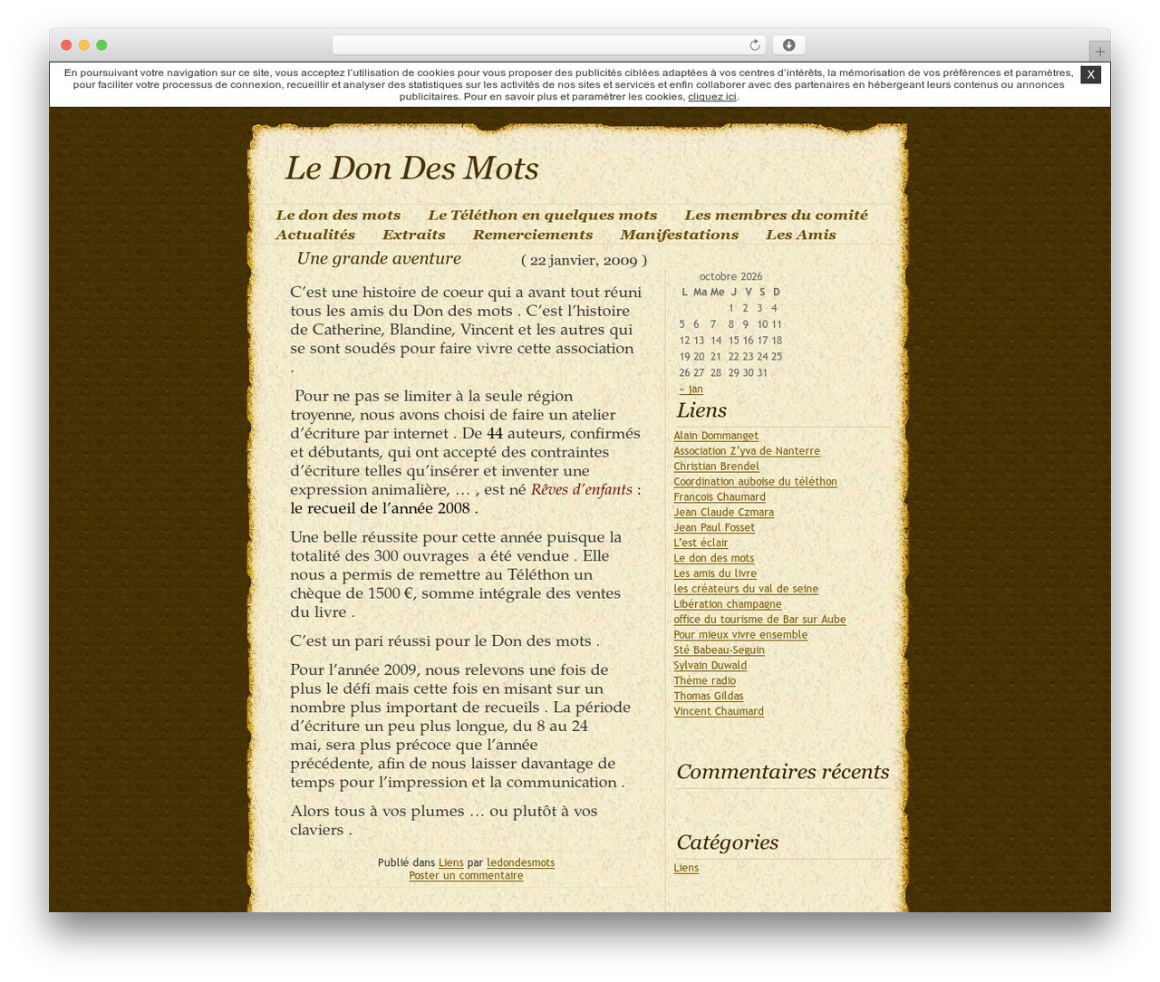 DaVinci-Code best WordPress theme - ledondesmots.unblog.fr