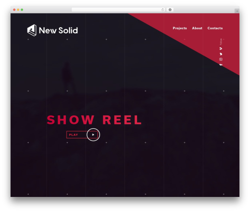 New Solid WordPress video theme - newsolid.net
