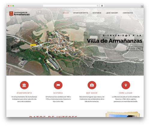 Rayko WordPress theme - armananzas.es