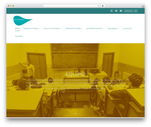 Theme WordPress Extra - grupoactitudes.com
