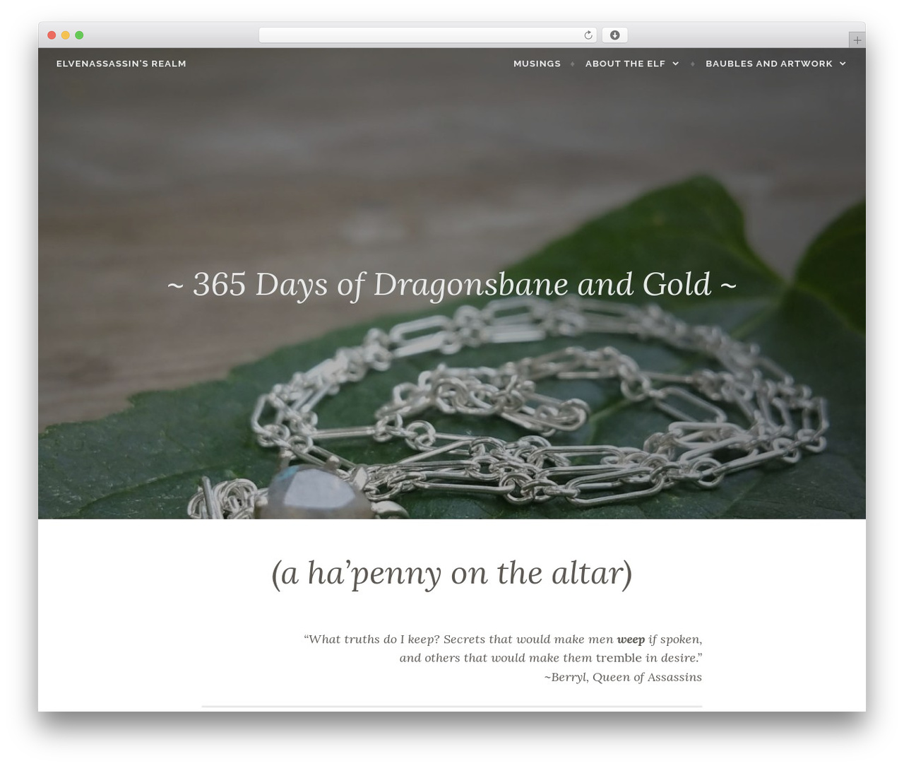 Affinity WordPress theme - elvenassassin.com Affinity WordPress theme - elvenassassin.com