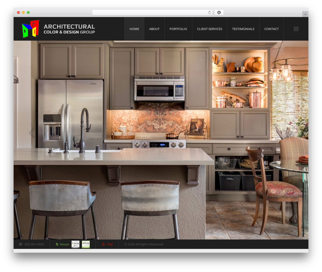Interior WordPress theme - acd.group