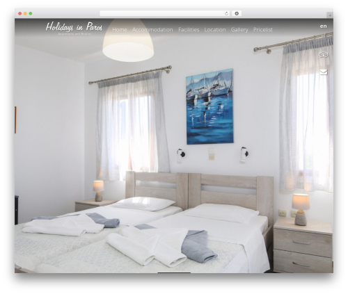 Codibee loader WordPress plugin - holidaysinparos.gr