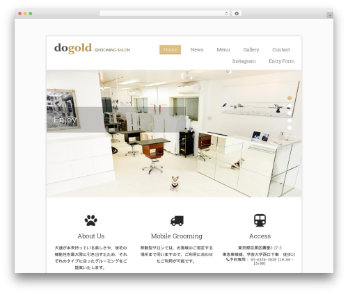 Theme WordPress Compass Pro Responsive Theme - dogold.net
