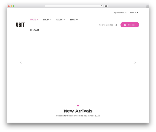 UBIT WordPress theme - ubit.3akis.eu/demos/fashion1 UBIT WordPress theme - ubit.3akis.eu/demos/fashion1