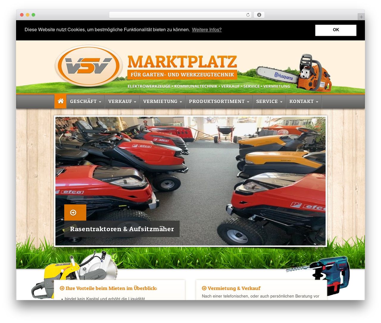 WordPress theme VSV Theme - vsv-kroener.de