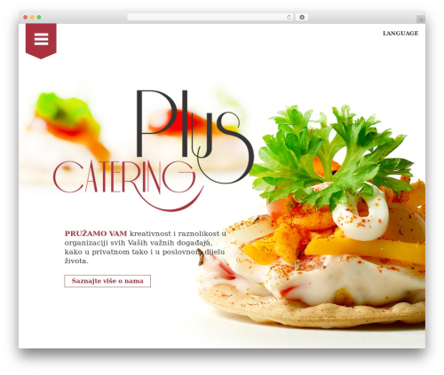 WordPress theme Wordpress EA93 Theme - catering-plus.hr