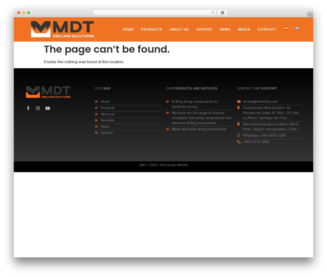 WordPress theme Hello Elementor - mdtchile.com