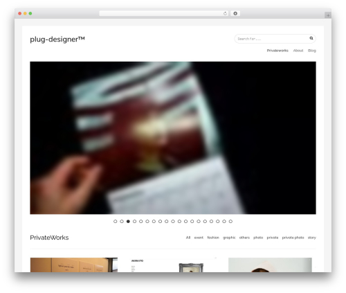 Workality Plus WordPress theme - plugdesigner.com