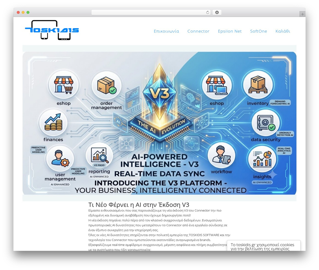 Bridge WordPress theme - toskidis.gr