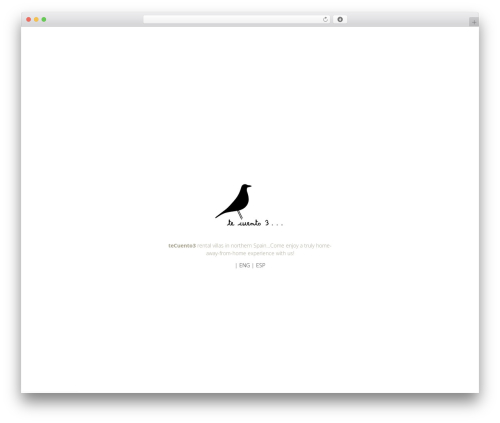 Elevate WordPress theme - tecuento3.com