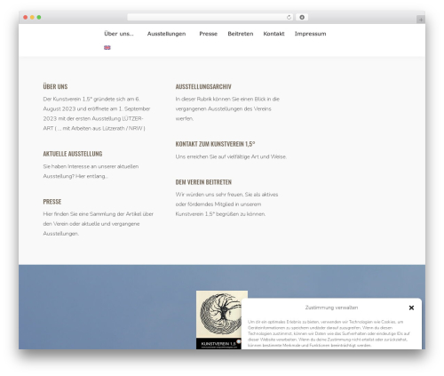 Skyview2 WordPress theme - kunstverein-onepointfivedegree.com