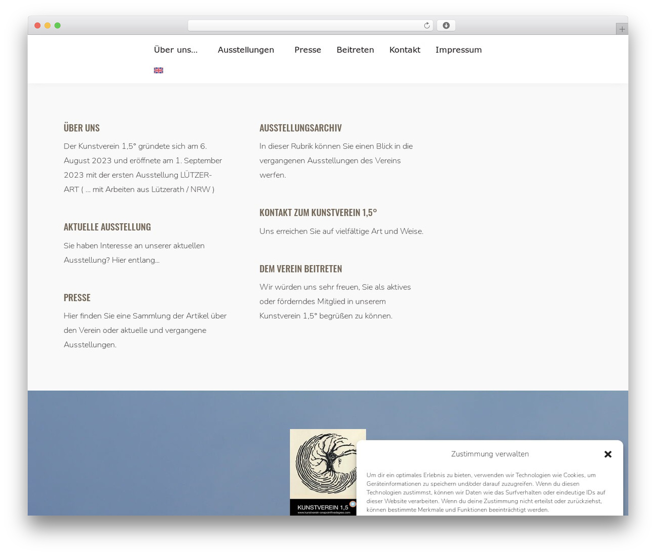 Skyview2 WordPress theme - kunstverein-onepointfivedegree.com