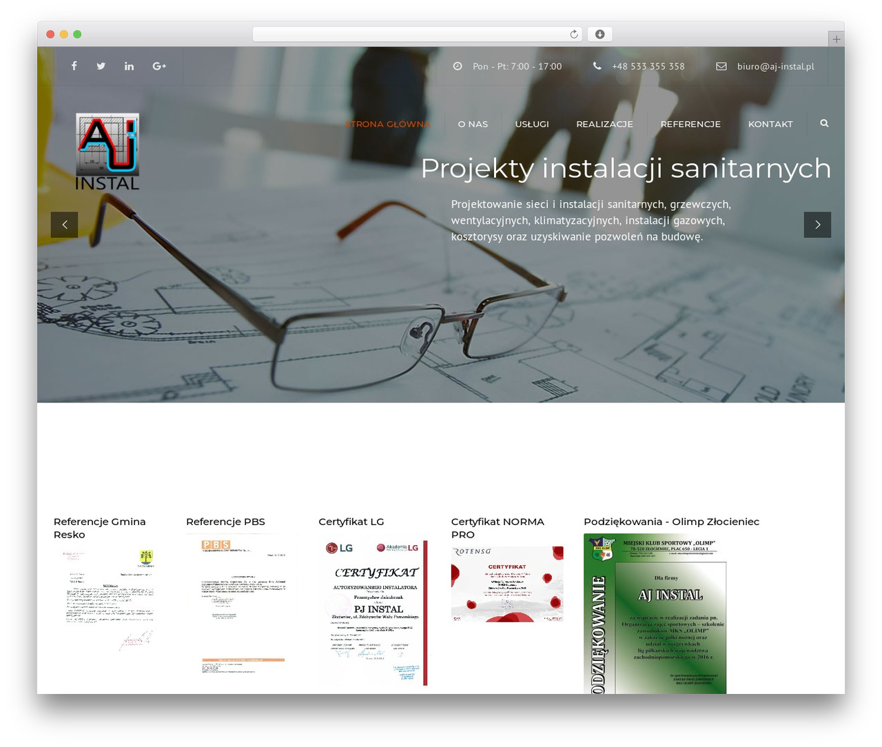 Theme WordPress constructo - aj-instal.pl