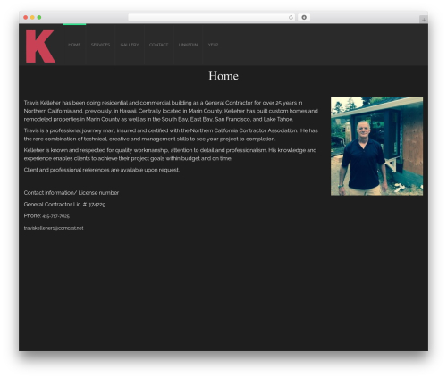 WordPress theme Arctic - traviskellehergeneralcontractor.com