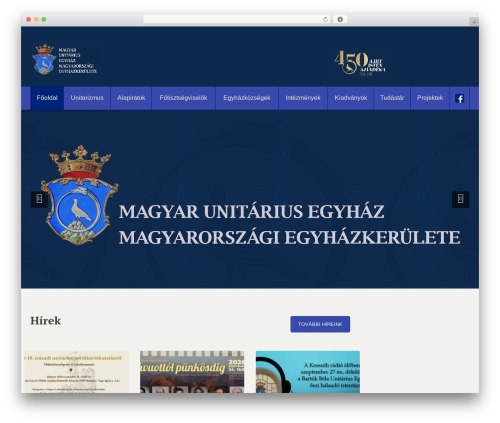 WordPress theme Candidate - unitarius.hu