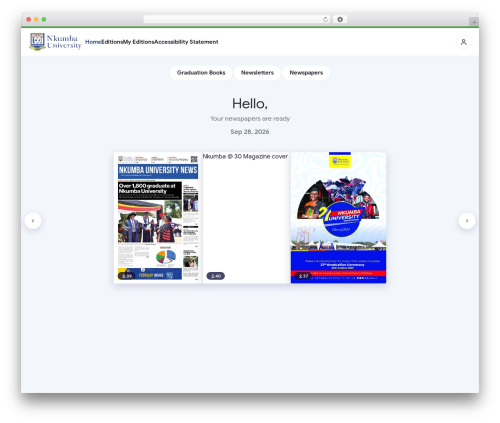 WordPress theme Hello Elementor - epaper.nkumbauniversity.ac.ug WordPress theme Hello Elementor - epaper.nkumbauniversity.ac.ug