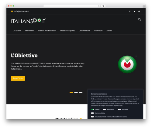 WordPress website theme Boostify - italiansdo.it WordPress website theme Boostify - italiansdo.it