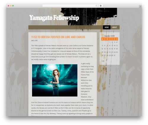 Something Fishy WordPress theme - yamagatofellowship.org