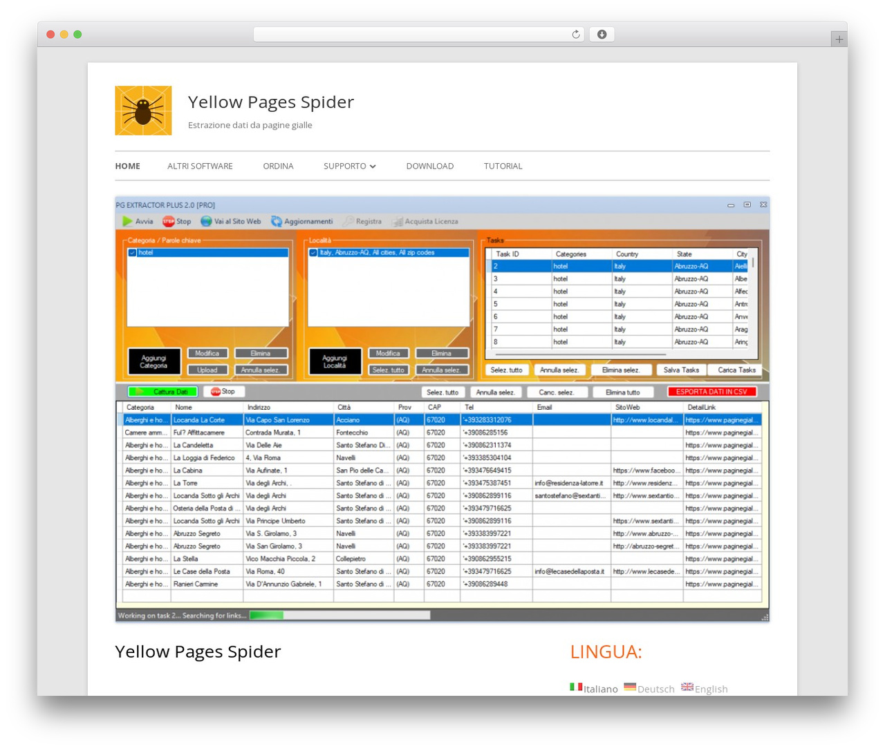 Tiny Framework top WordPress theme - ypspider.net