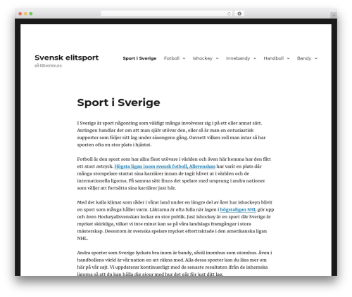 Wordpress Sportresults Plugin