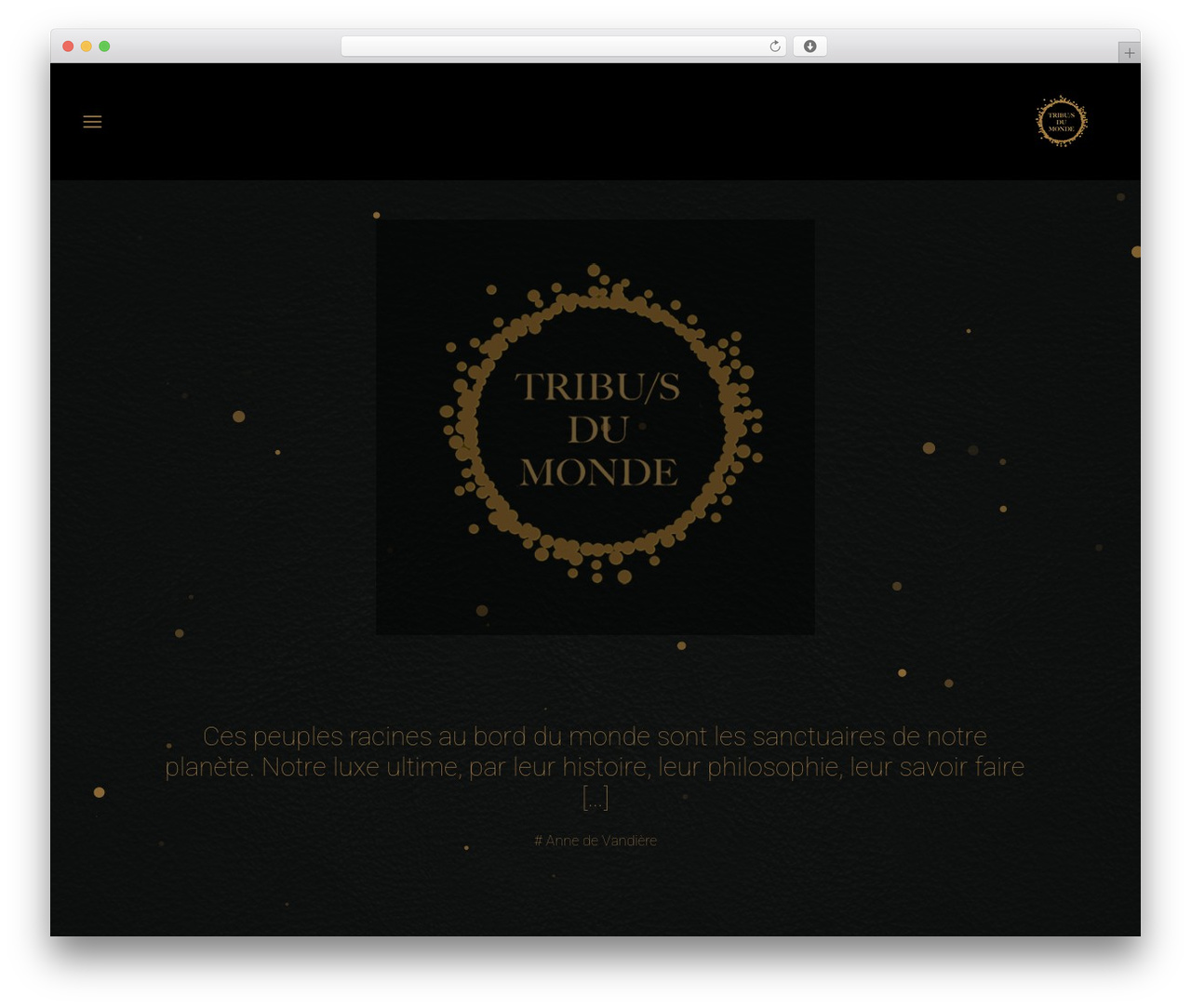 Uncode theme WordPress - tribusdumonde.org Uncode theme WordPress - tribusdumonde.org