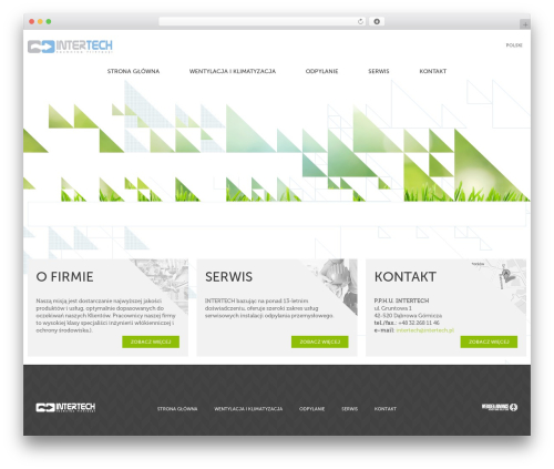 WordPress theme INTERTECH - intertech.pl