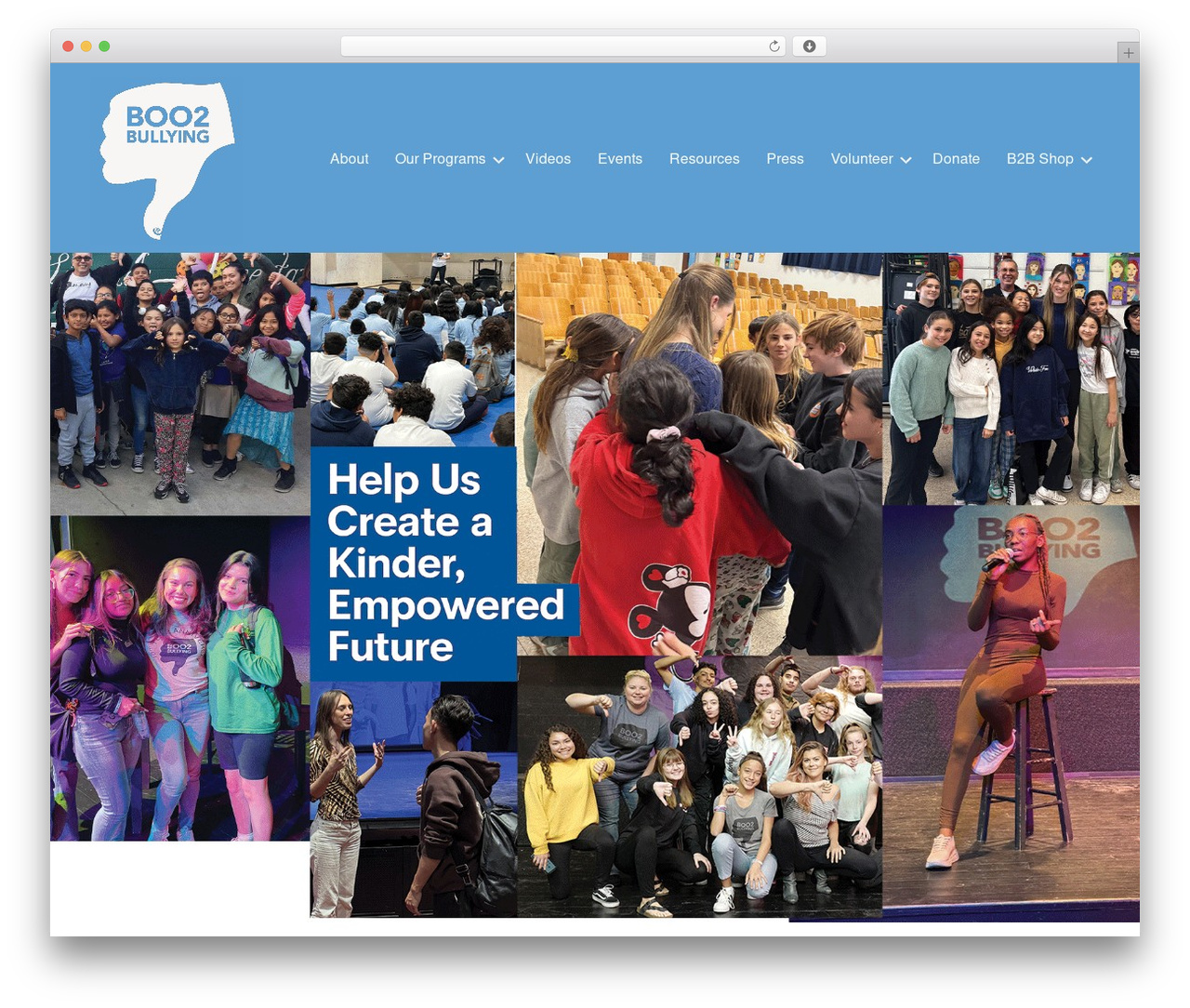 WordPress theme Beaver Builder Theme - boo2bullying.org