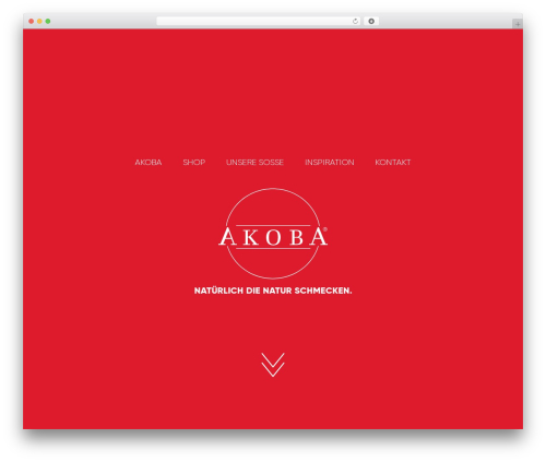 WordPress theme Templateheld - akoba-foods.com