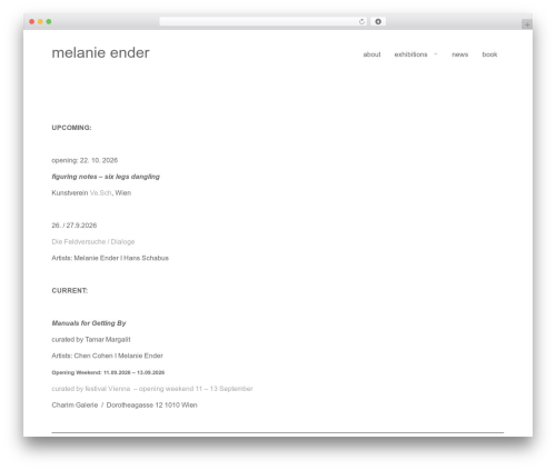 Cleaner Gallery (cleaner-gallery) free WordPress plugin - melanieender.com