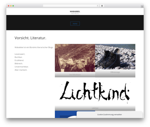 GK Portfolio free WP theme - wababbel.de