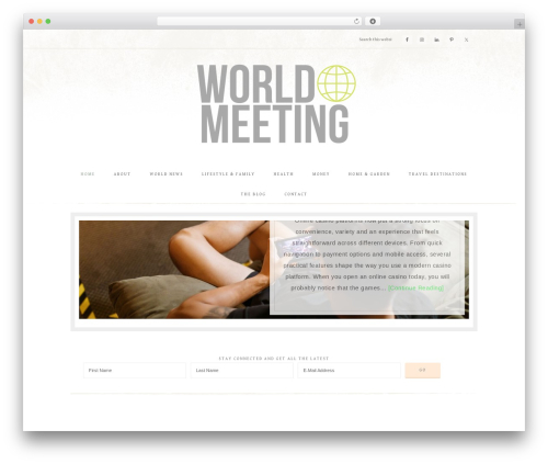 Market Theme WordPress theme design - worldmeeting2015.org