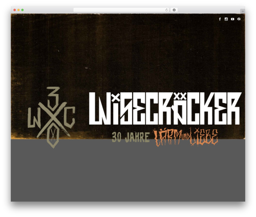 Speaker WordPress theme - wisecracker.de